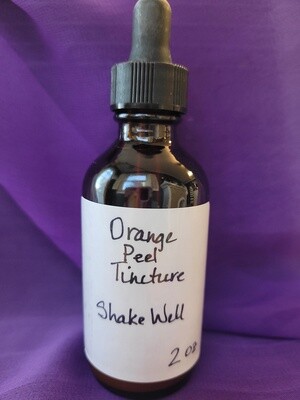 Orange Peel Tincture - 2 oz