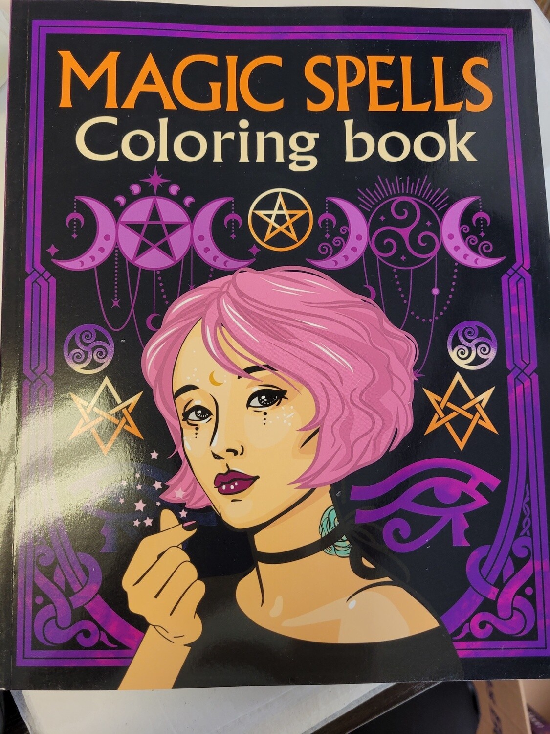 Magic Spells Coloring Book (PB)