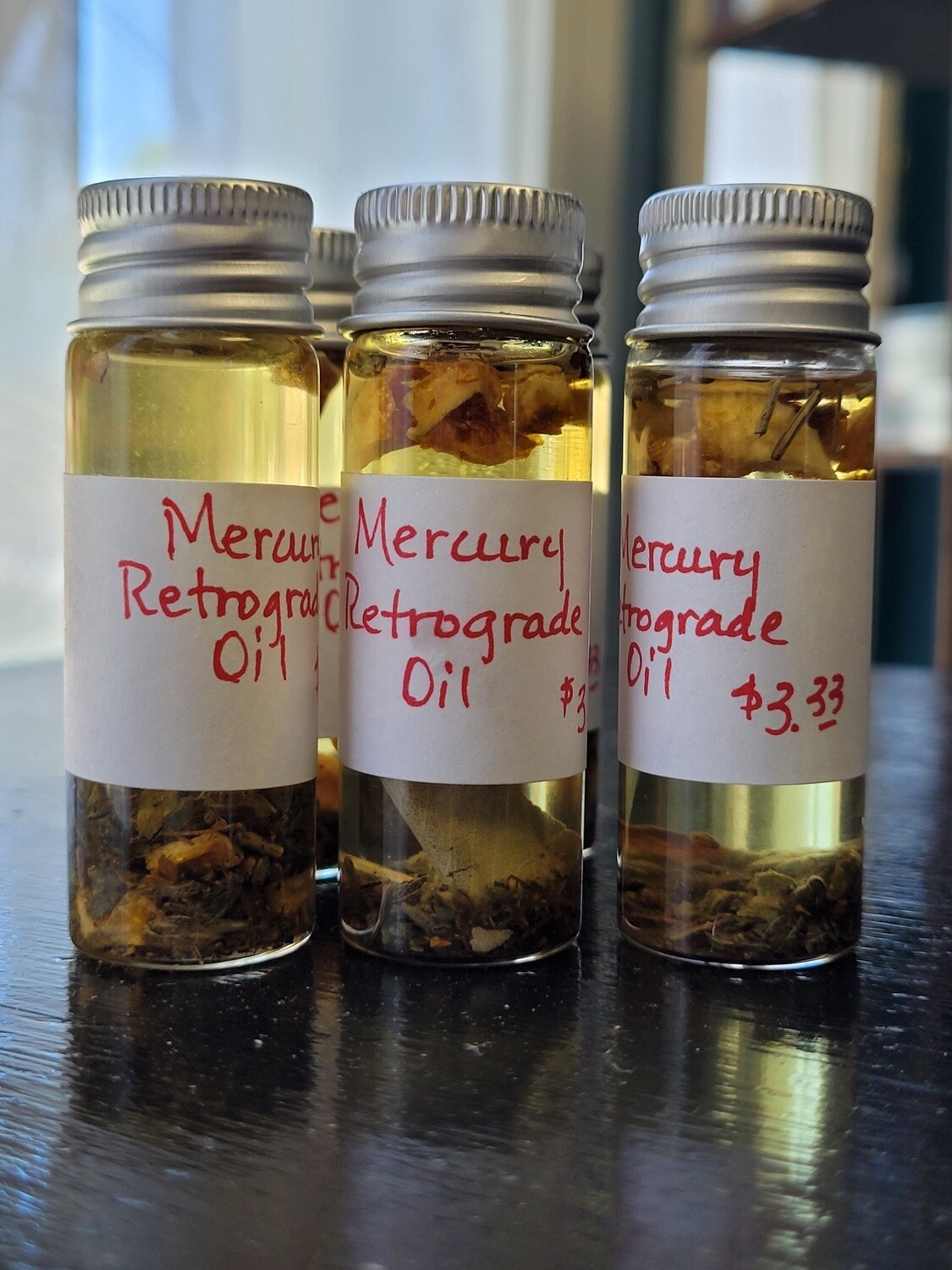 Mercury Retrograde Oil