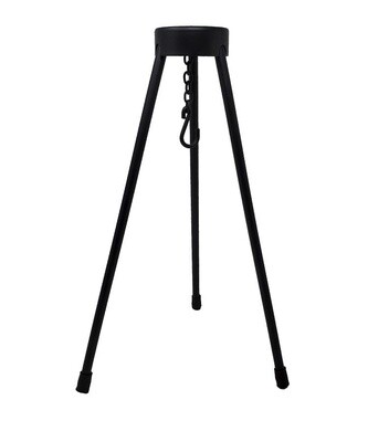 Iron Tripod Cauldron Holder 14" H