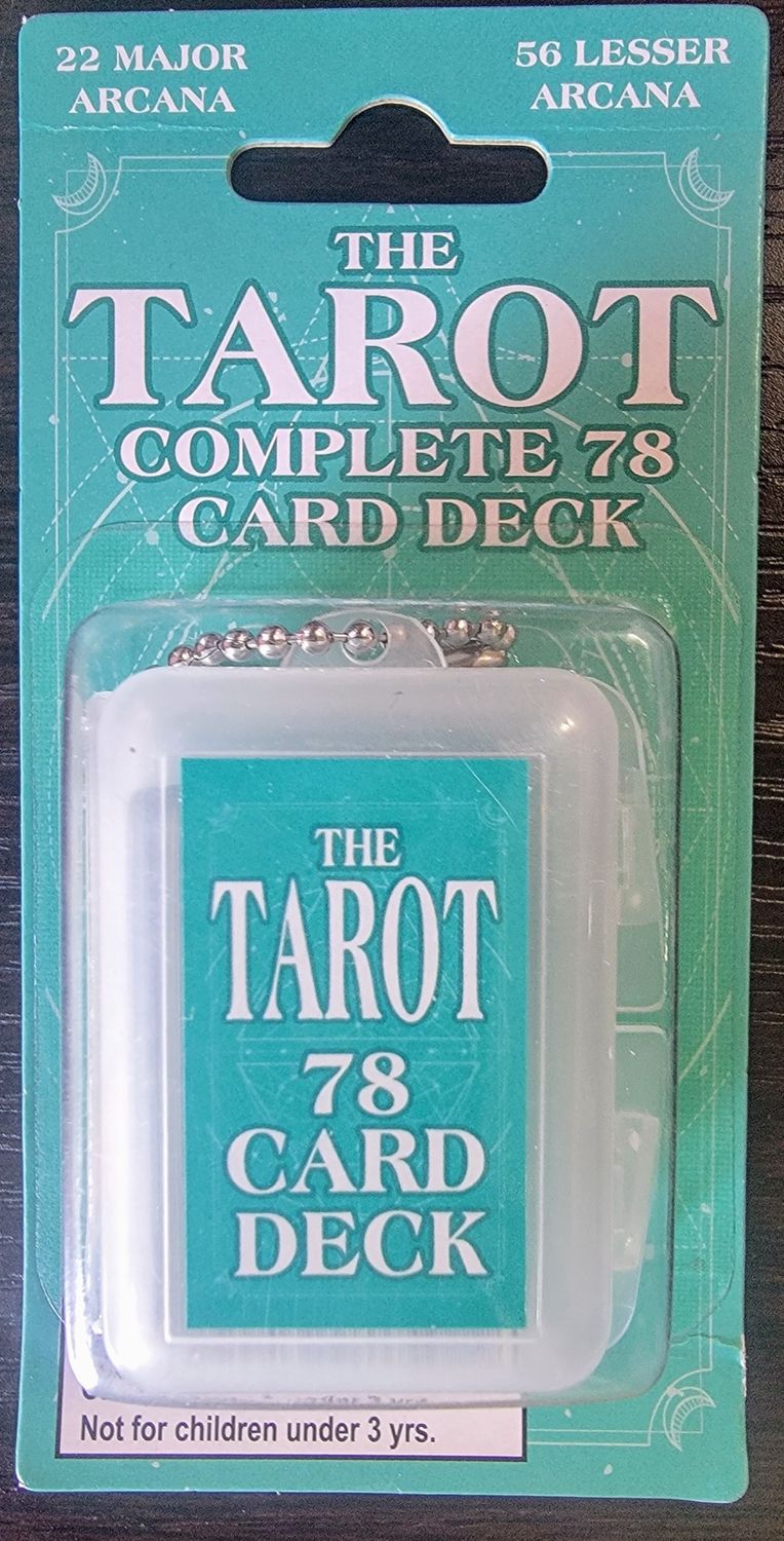Mini Tarot deck