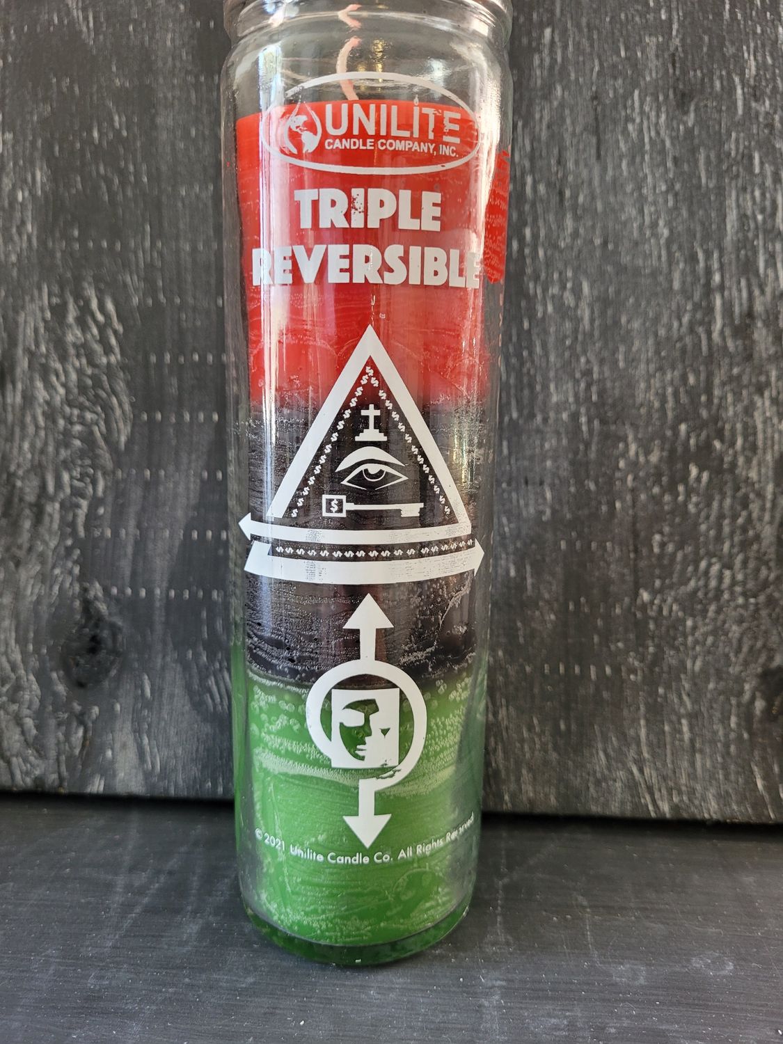 Triple Reversible - 7 Day Prayer Candle