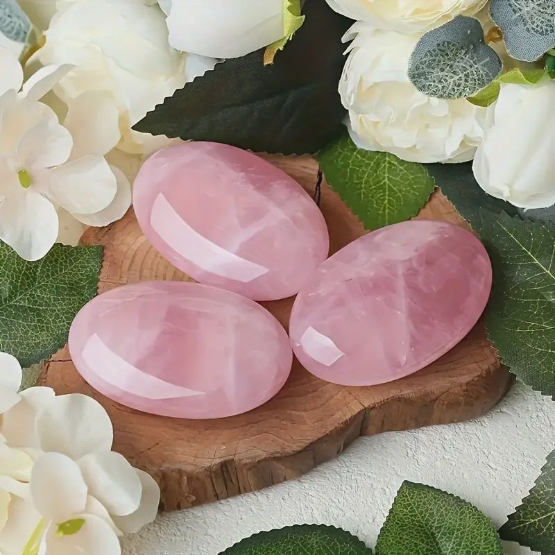 Rose Quartz worry stone