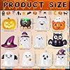 Mini Glow-in-the-dark Ghosts, Pumpkins, Owls, Witches hats
