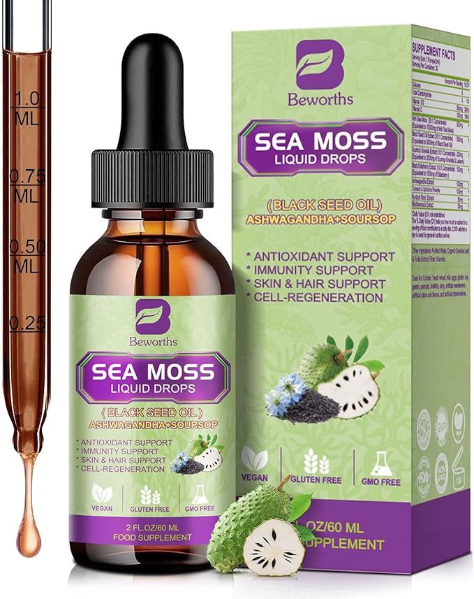 Sea Moss Liquid Drops