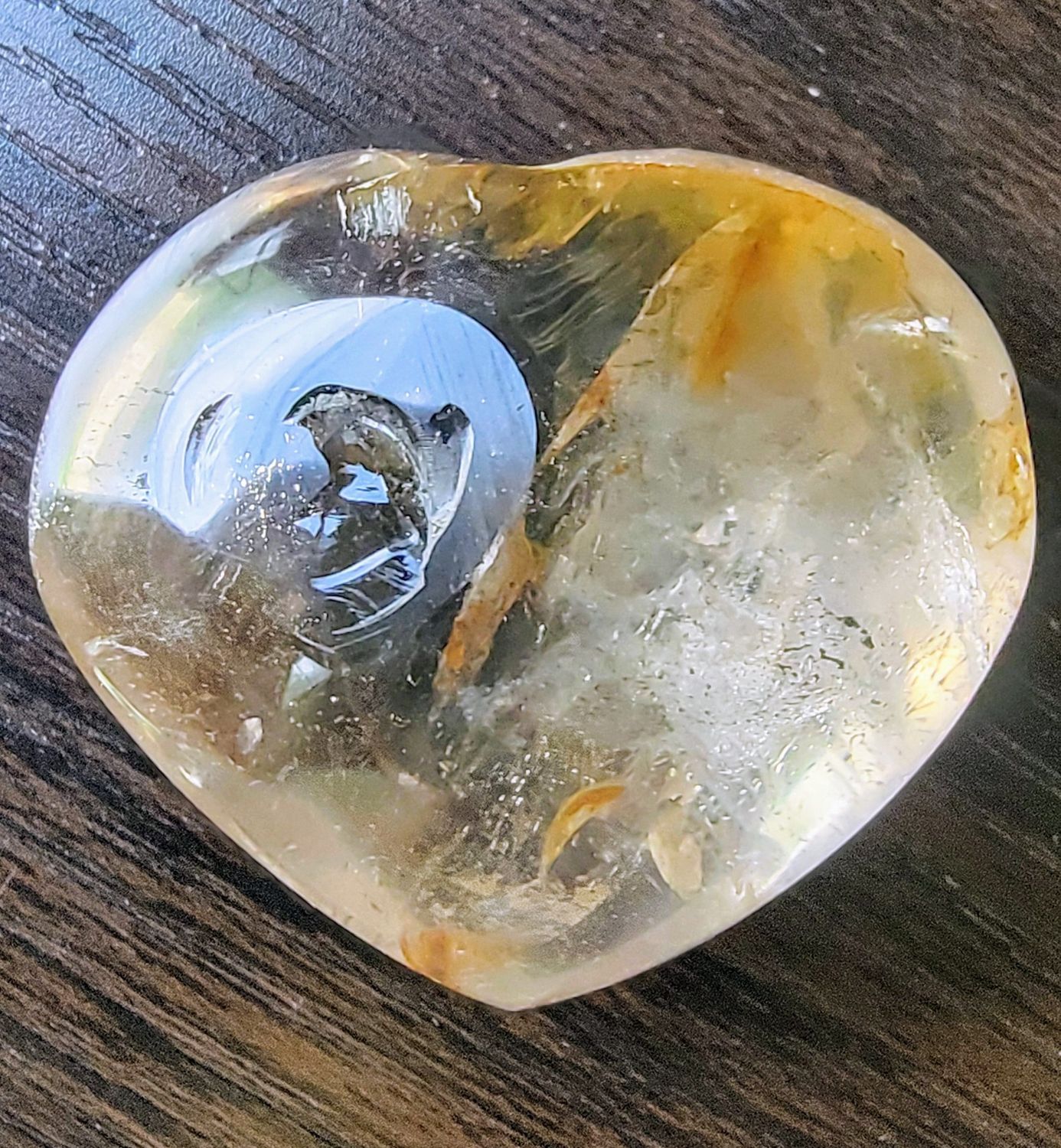 Rainbow Smoke Quartz