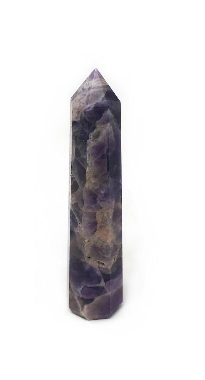 Amethyst Faceted Massage Wand w/point