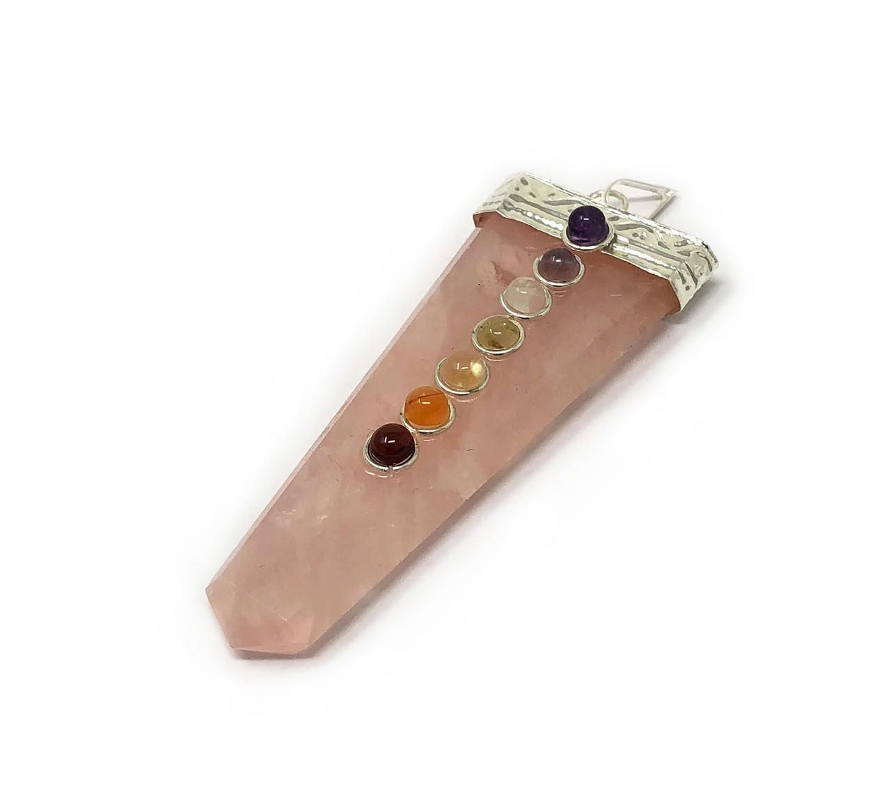 7 Chakra Flat Pendant