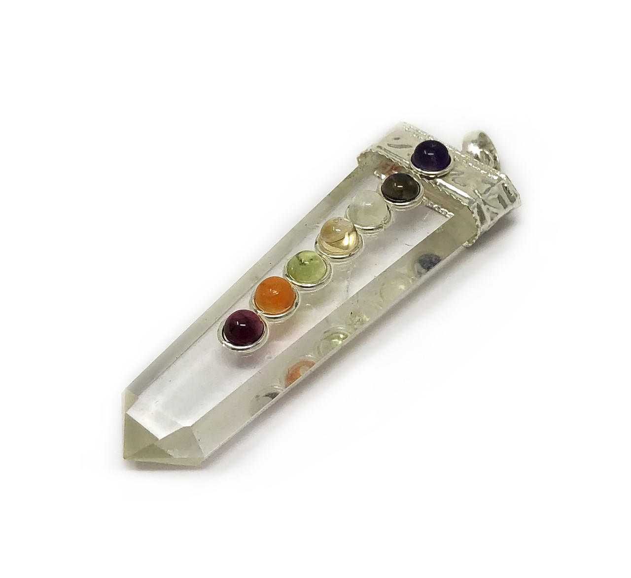 7 Chakra Flat Pendant