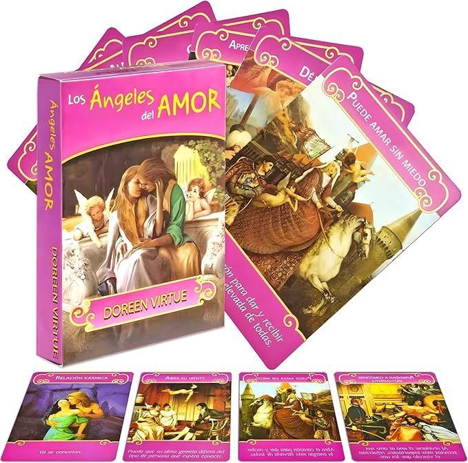 Romance Oracle Cards Los Angeles del Amor (Spanish)