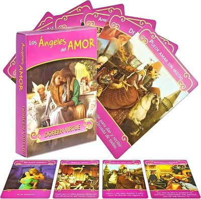 Romance Oracle Cards Los Angeles del Amor (Spanish)