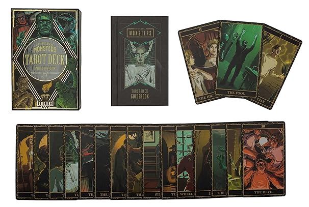Monsters Tarot Deck and Guidebook