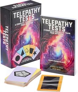 Telepathy Tests Book &amp; Card Deck (Arcturus Oracle Kits)