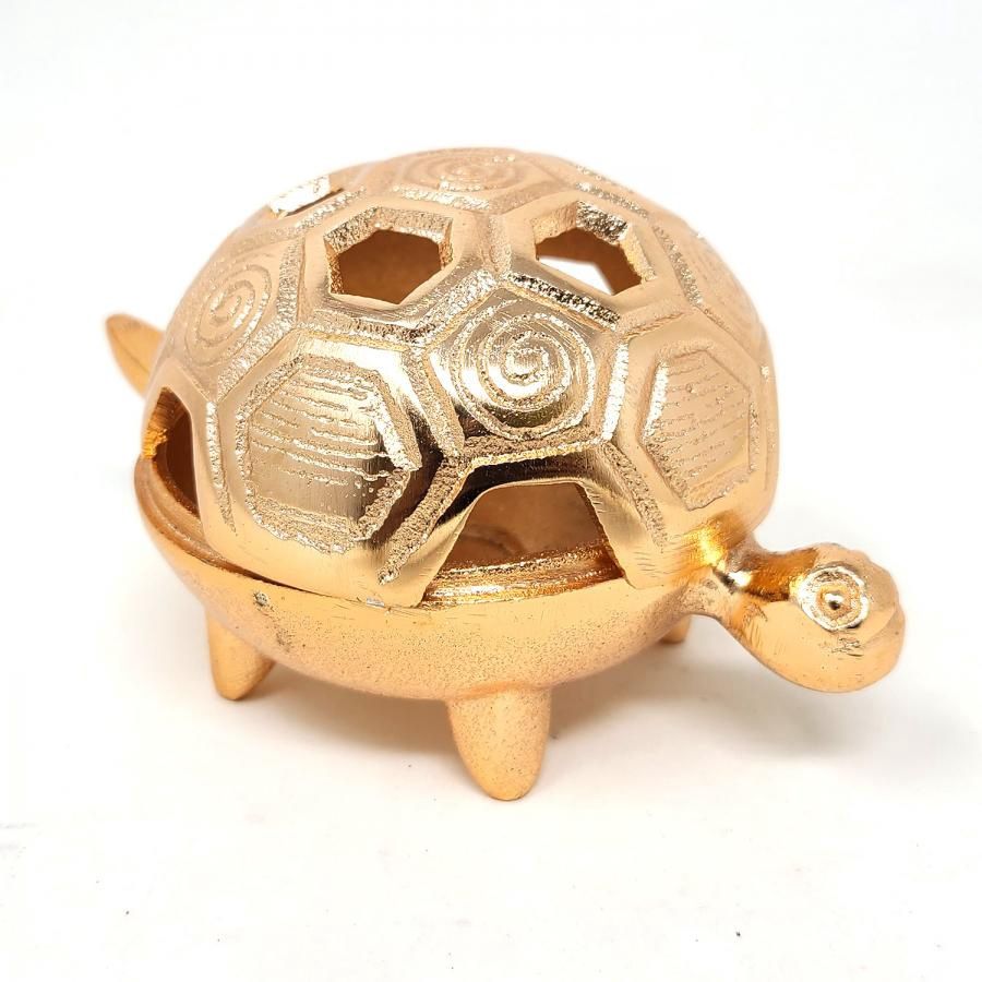 Golden Turtle Burner/Candle Holder