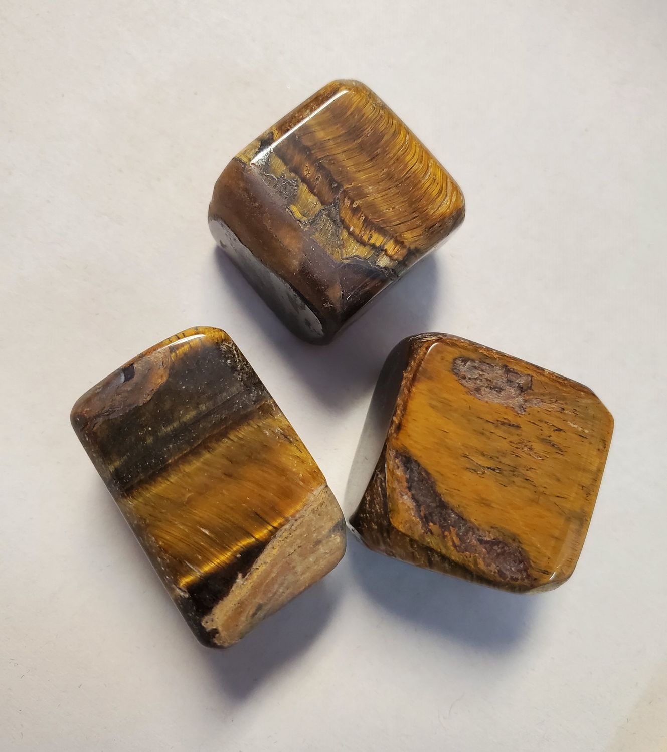 Tiger Eye - Medium Square