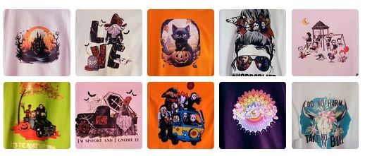 Printed T-shirts