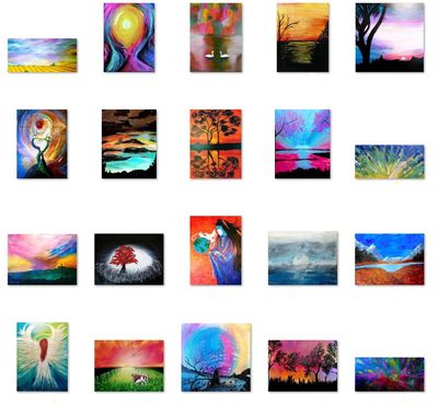 Color Therapy: Art Prints by Michele Williamson