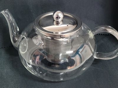 Glass Teapot with Removable Infuser