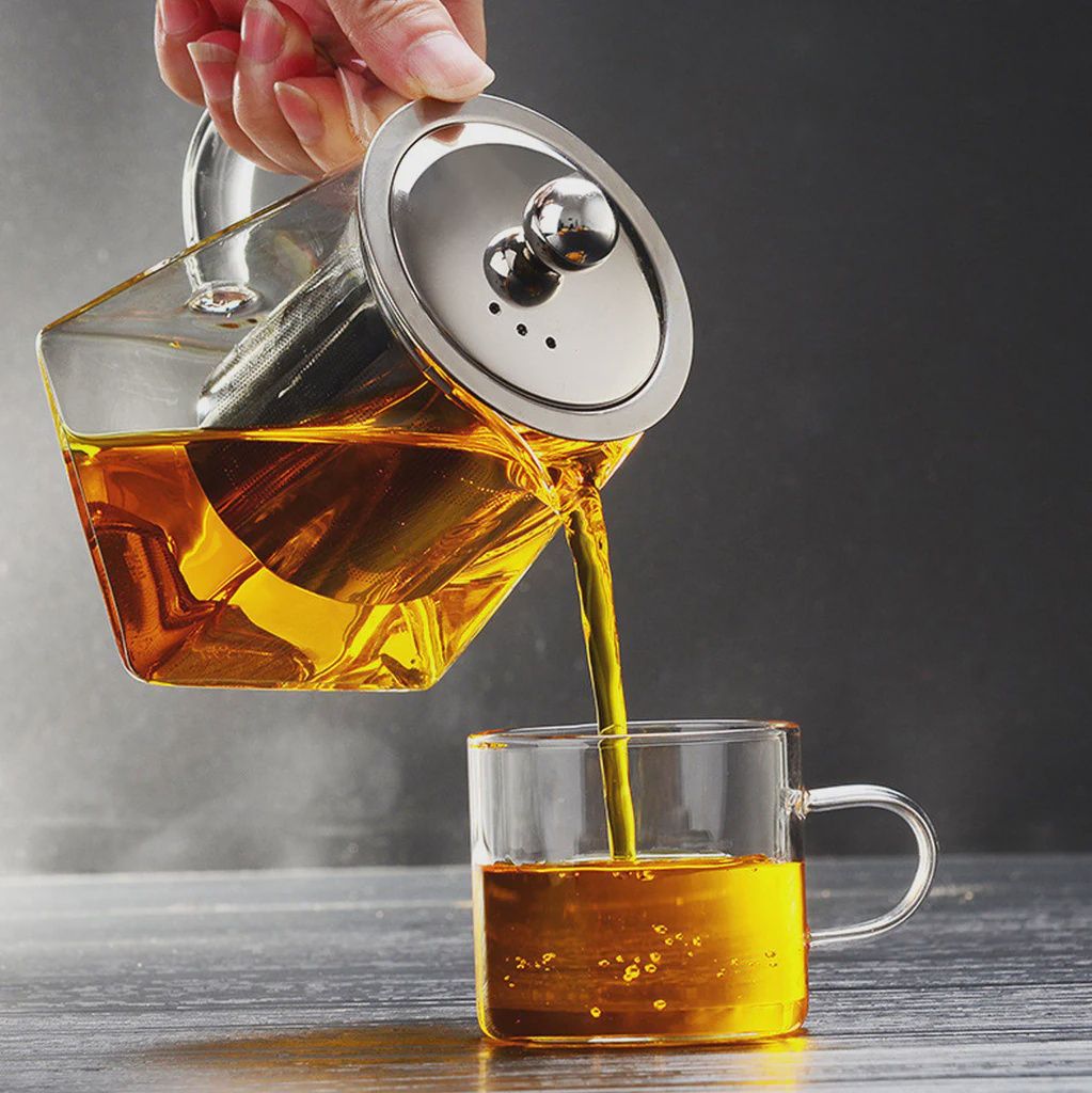 Glass Teapot with Removable Infuser