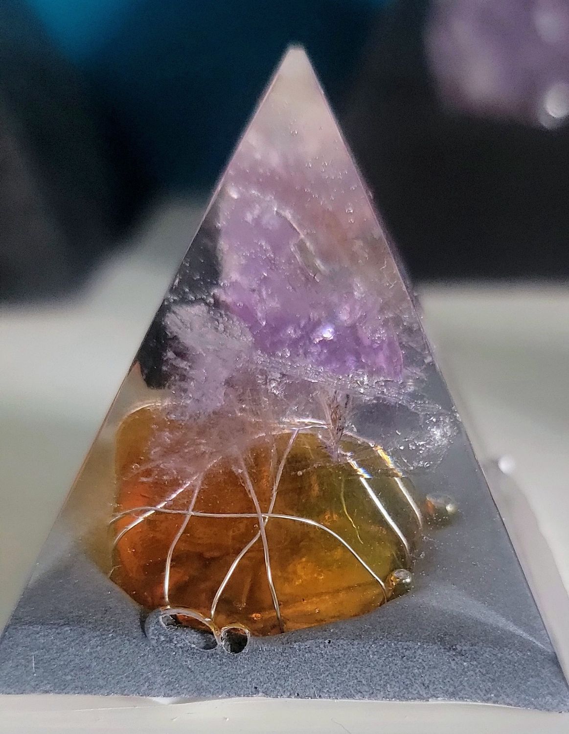 Organite Crystal Pyramid - Handmade