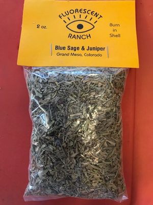 Blue Sage and Juniper - Smudge Blend (loose 1/2 oz)