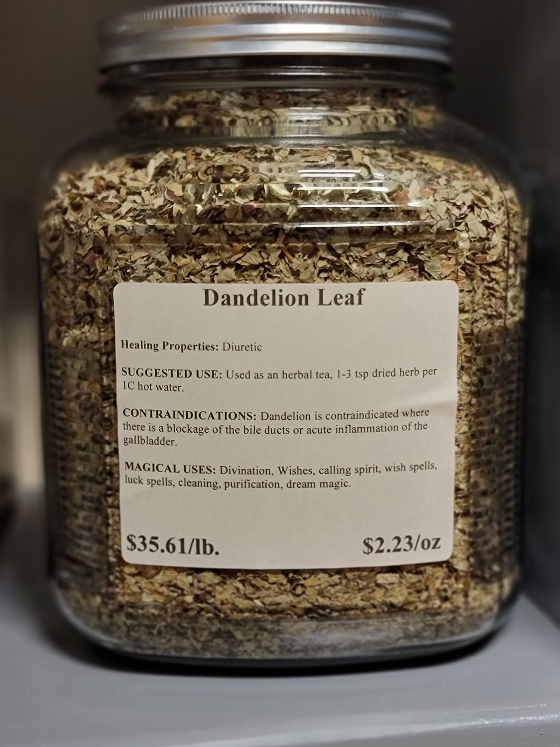 Dandelion Leaf /oz