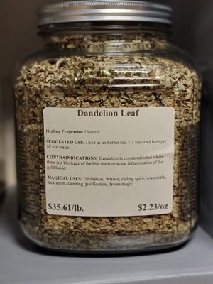 Dandelion Leaf /oz