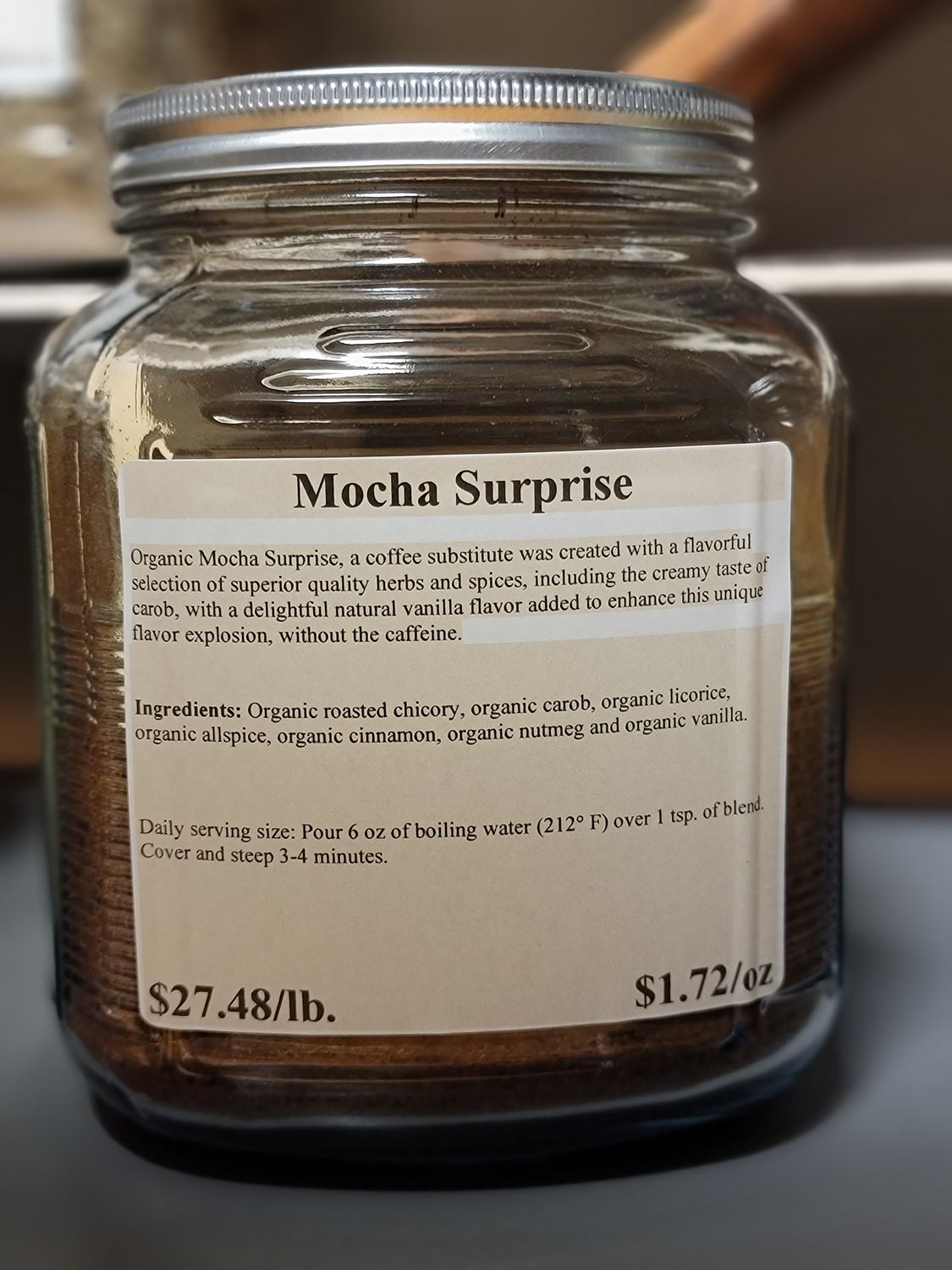 Mocha Surprise (Coffee Substitute) /oz