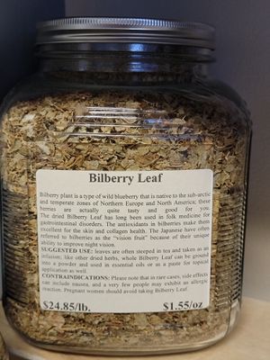 Bilberry Leaf /oz