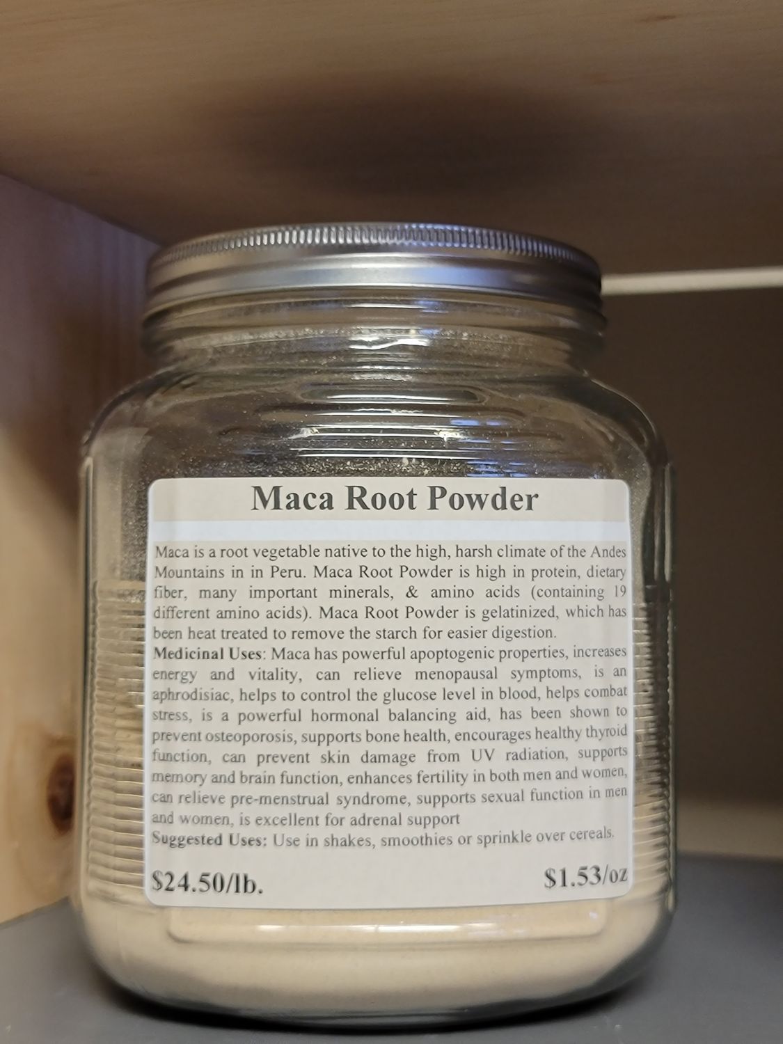 Maca Root Powder /oz