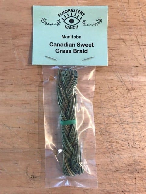 Manitoba Sweetgrass Braid - 4" - Canadian