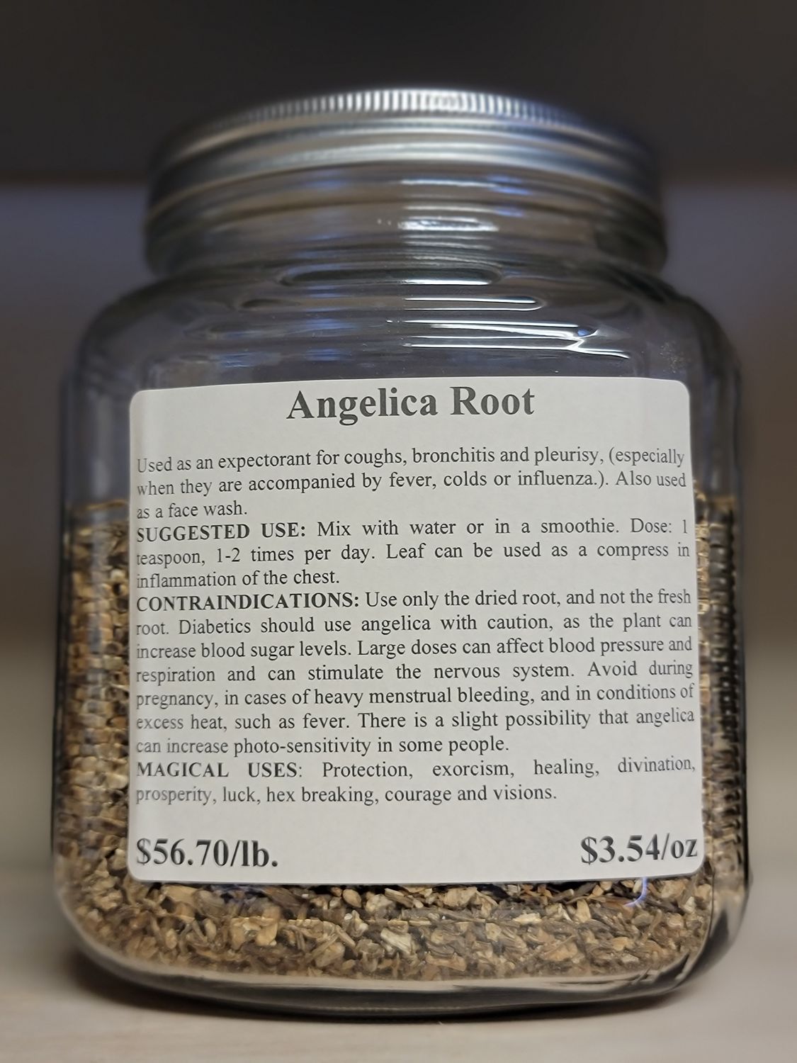 Angelica Root /oz