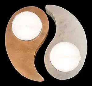 Yin Yang Candle Holder