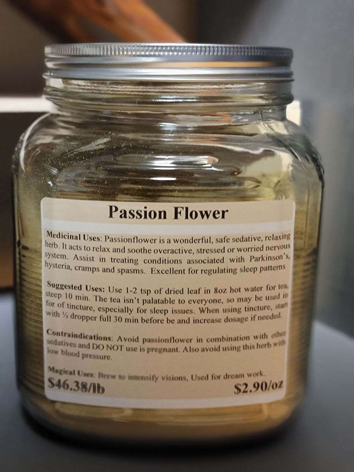 Passion Flower Herb /oz