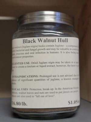 Black Walnut Hull /oz