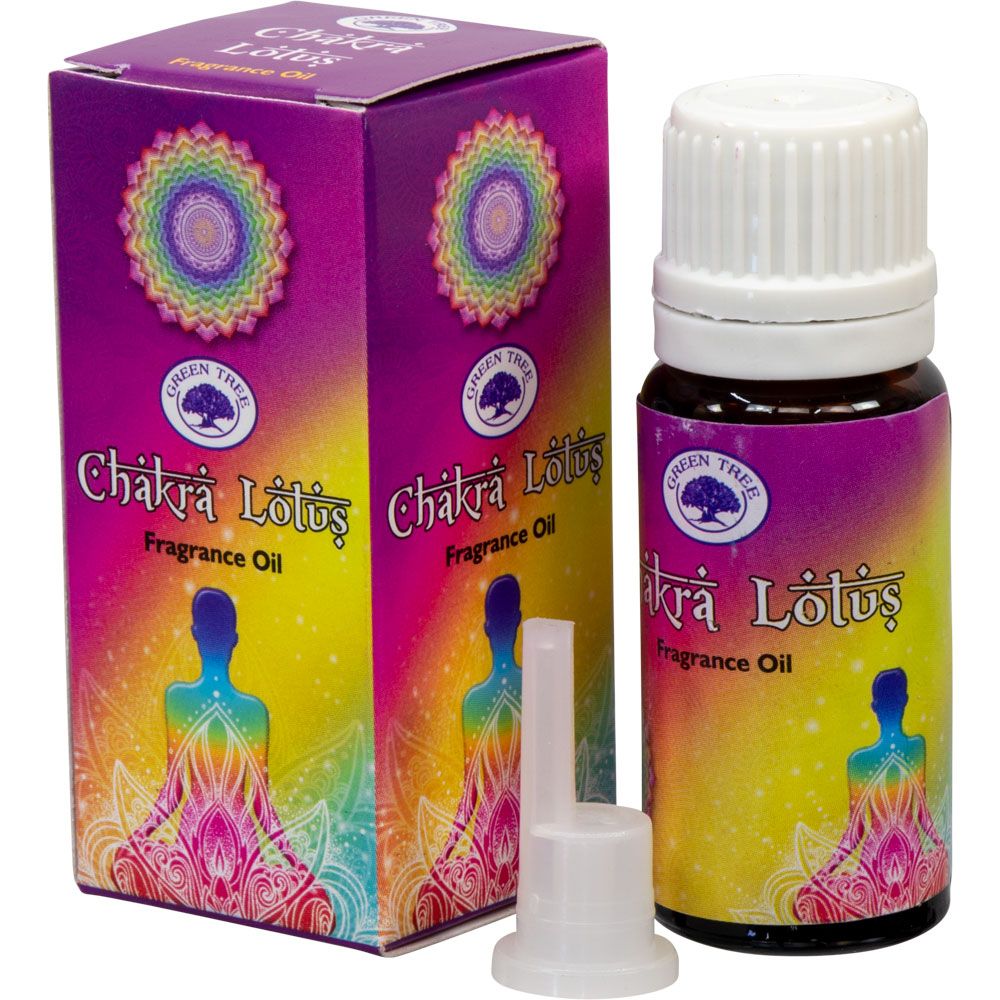 Green Tree Fragrance Oil 10ml - Chakra Lotus
