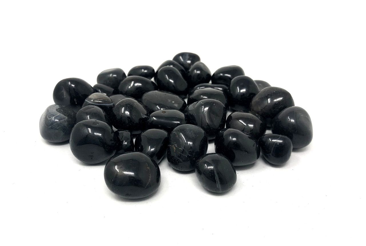Black Onyx - Grade A - Polished Stone