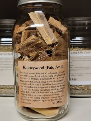 Kidney Wood - Palo Azul /oz