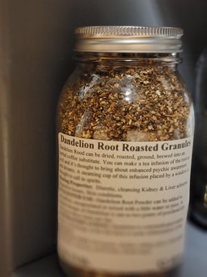 Dandelion Root Roasted Granules /oz