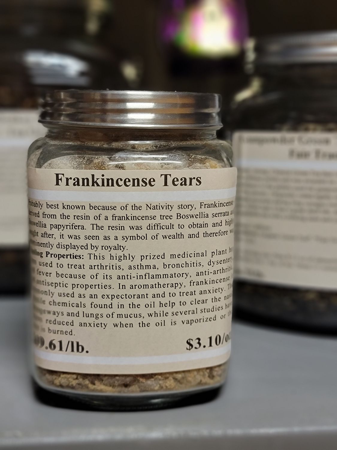 Frankincense Tears /oz