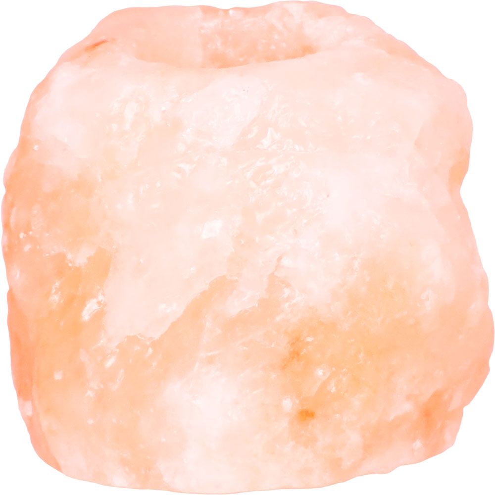 T-Light Holder Rough Salt Lamp