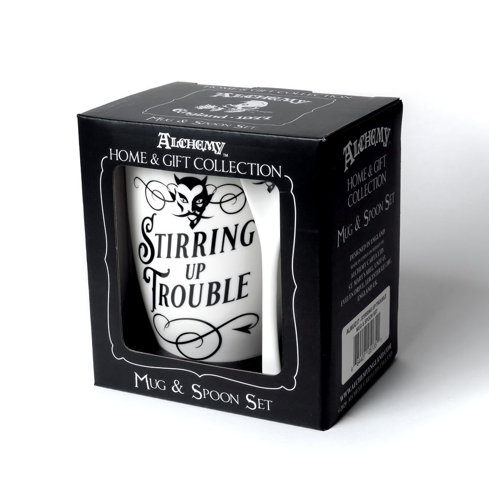 Stirring Up Trouble - Mug and Spoon Set