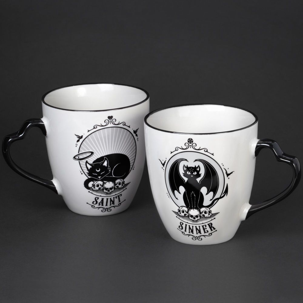 Saint &amp; Sinner Mug Set