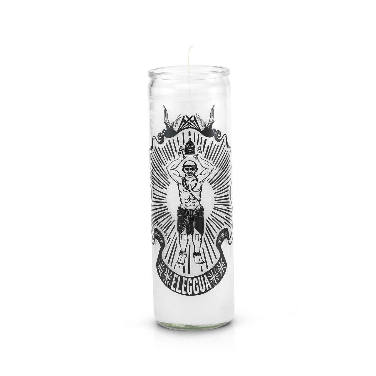 Ellegua 7 Day 1 Color Prayer Candle
