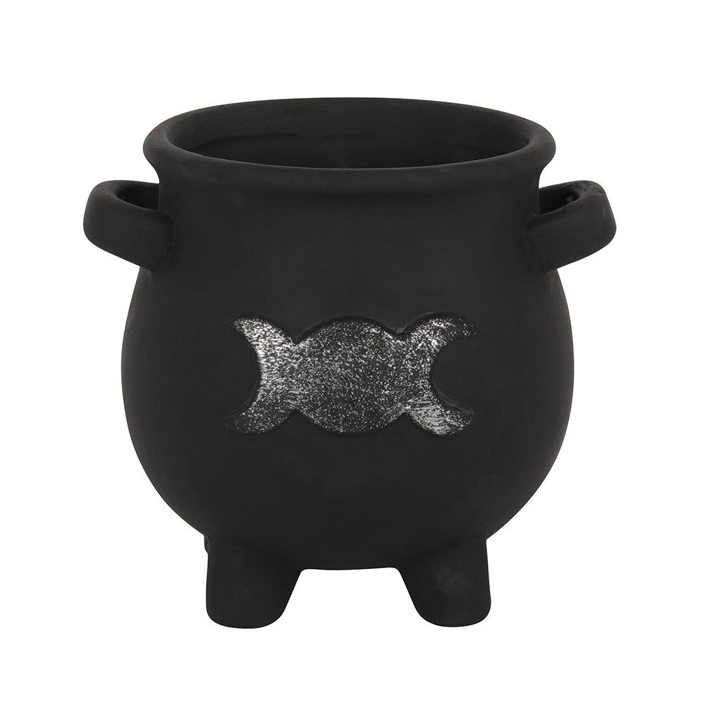 Triple Moon Cauldron Plant Pot (12/24)