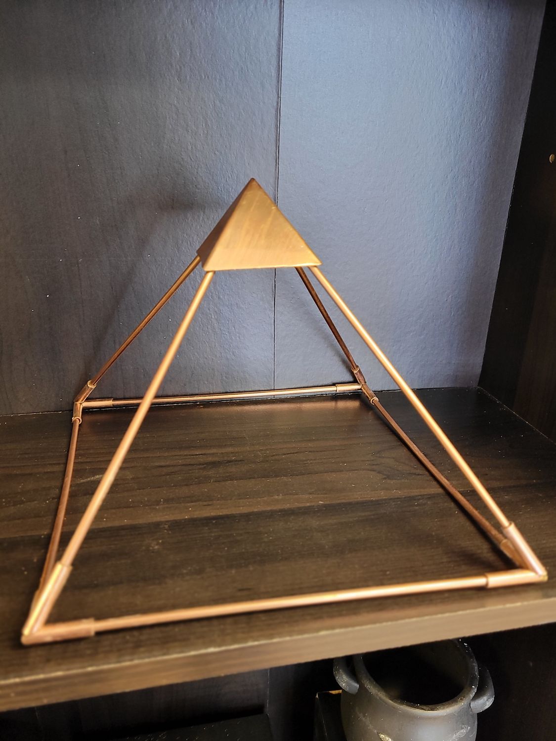 Copper Pyramid 9"