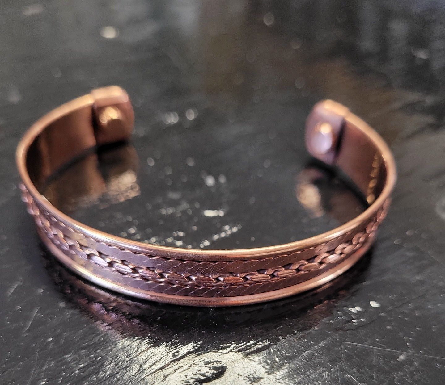 Copper Bracelet Magnetic - Chain