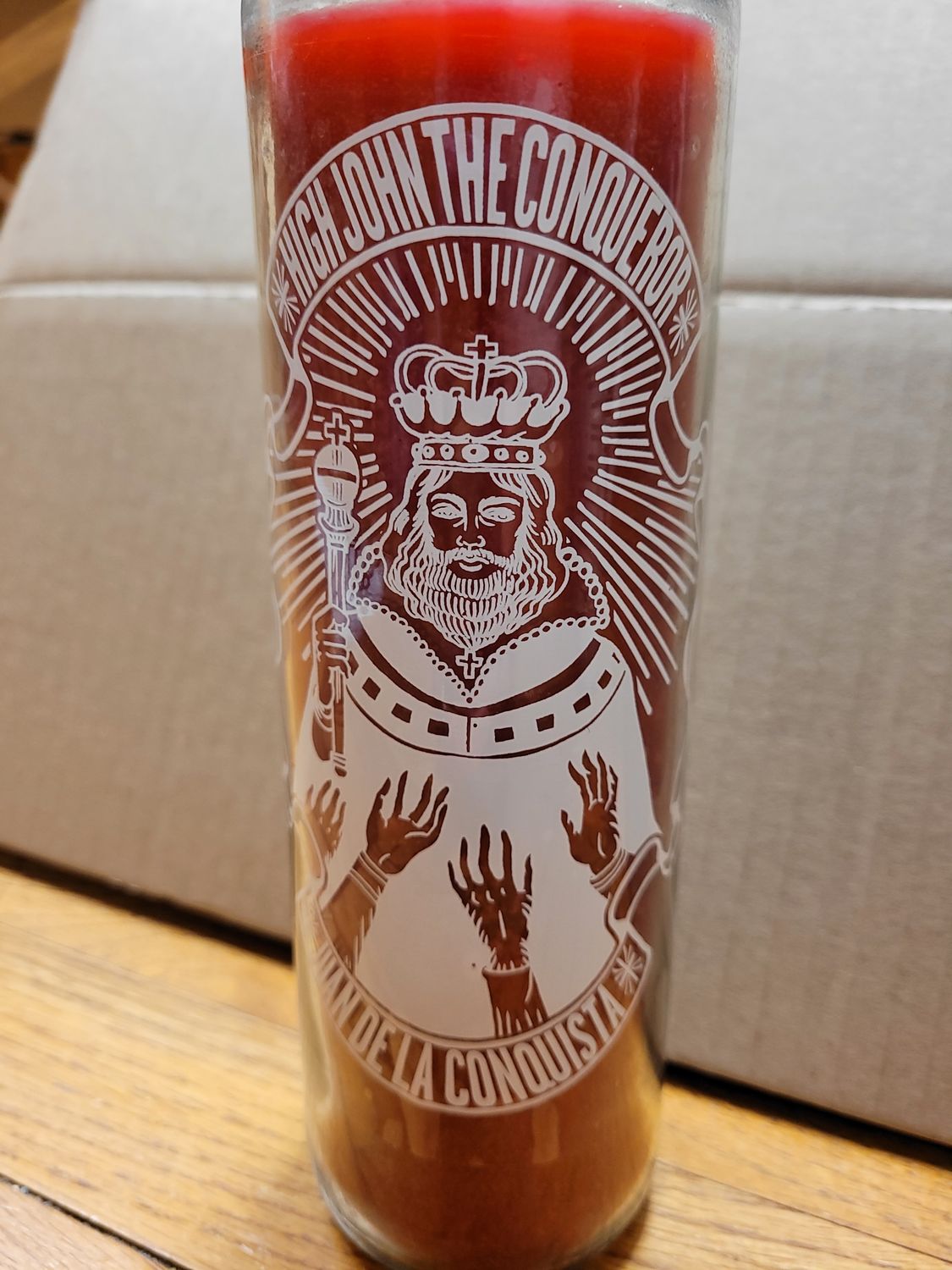 High John the Conqueror (Juan de la Conquista) 7 Day Prayer Candle