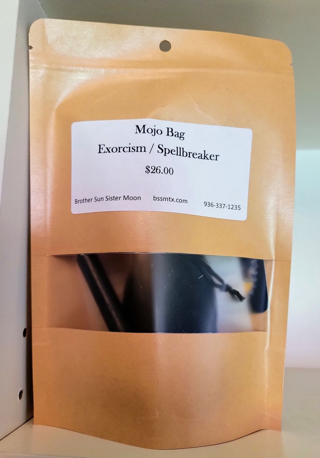 Mojo Bag, Type: Exorcism / Spellbreaker