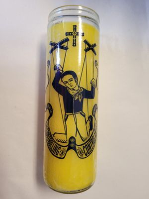 Controlling (Controlar) 7 Day 1 Color Prayer Candle